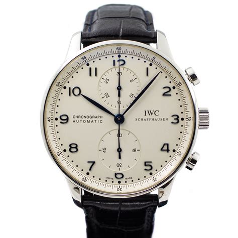 iwc portuguese chrono24|pre owned iwc portuguese chronograph.